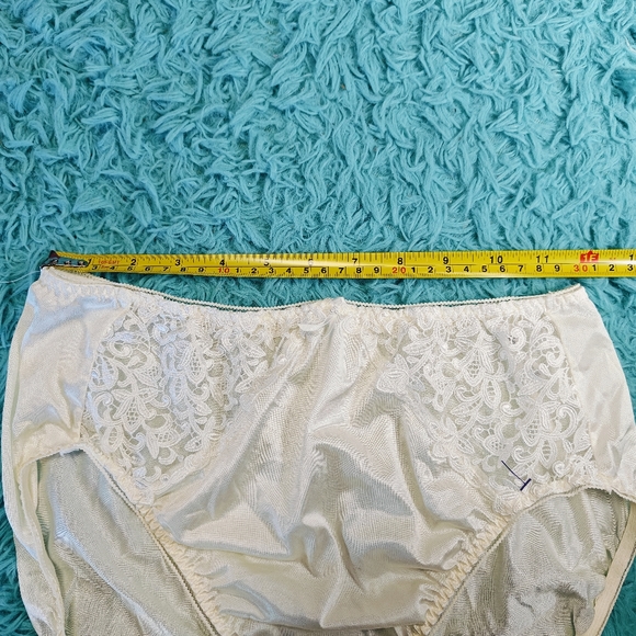 Wacoal 84202 vintage 80s 90s panties ivory off white large - Picture 3 of 4